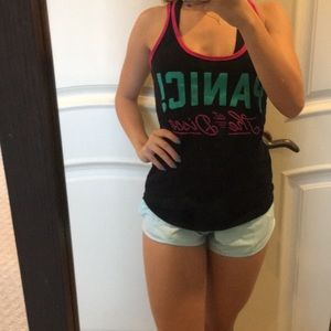 Panic at the disco band Tank Top Racerback
